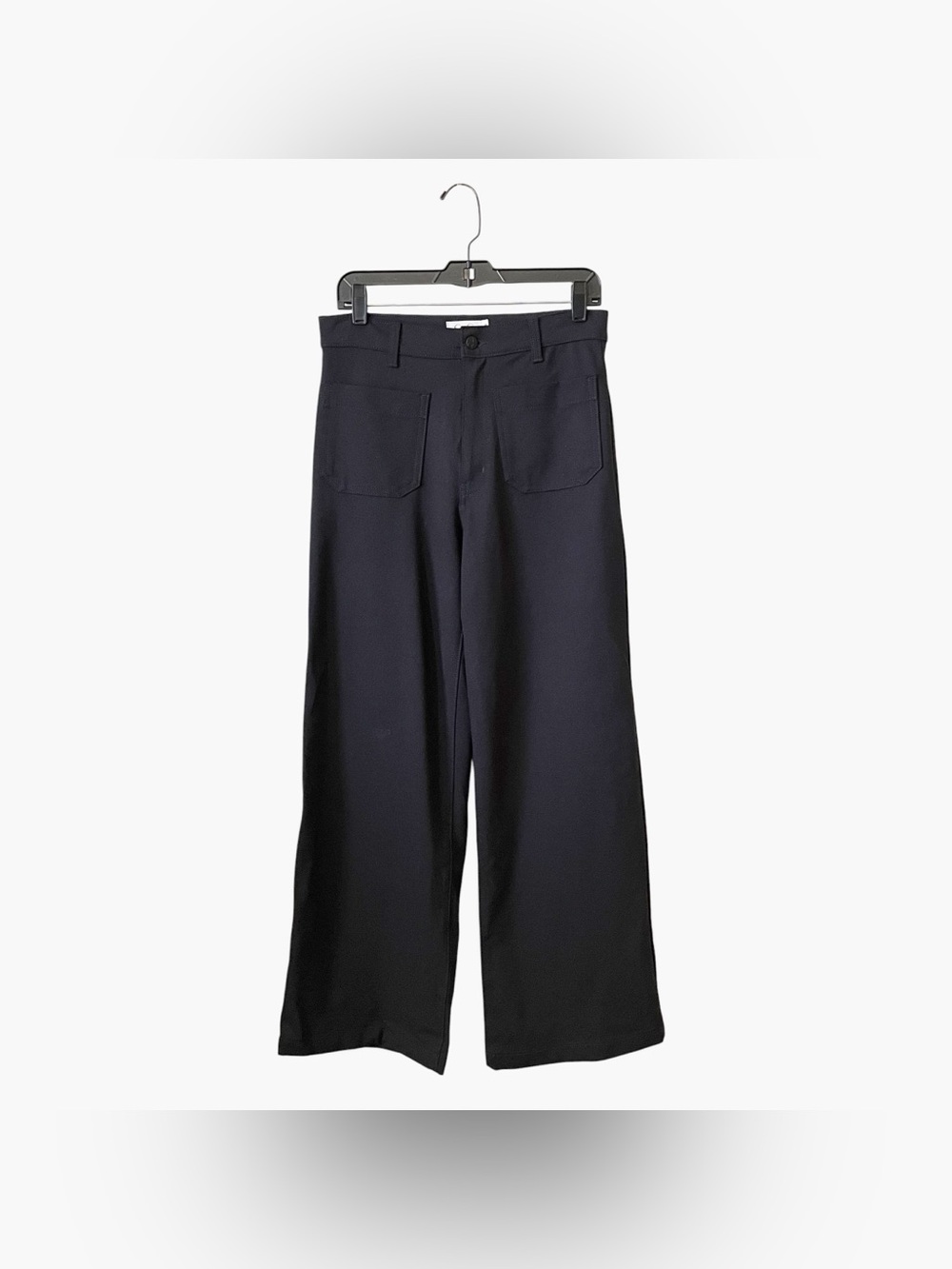 Jessica Simpson Starstruck High Rise Wide Leg Pants Women's Sz 6/28 Black Slacks